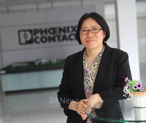菲尼克斯電氣中國公司市場部副總繆競紅