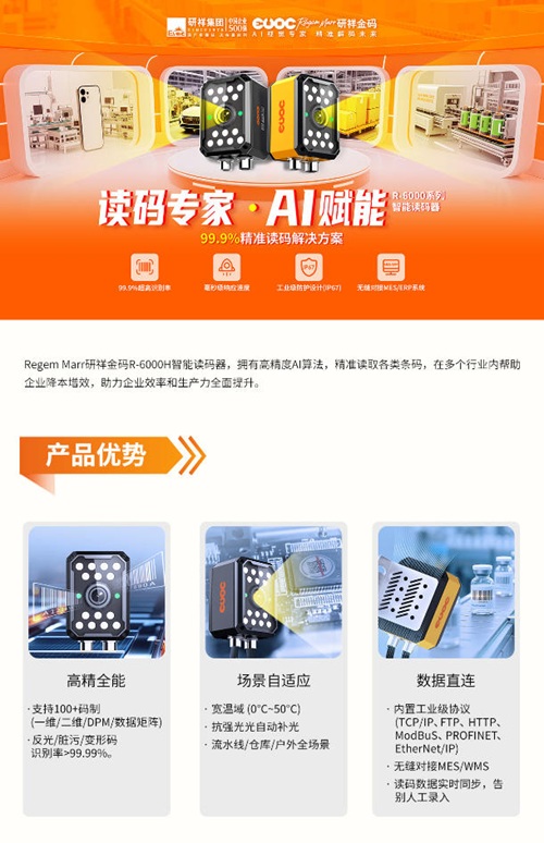 研祥金码R-6000系列读码器调研活动